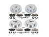 ES#3157713 - K6740 - Z23 Evolution Sport Performance Brake Service Kit - Front And Rear - Proven performance with minimal dust - Power Stop - MINI