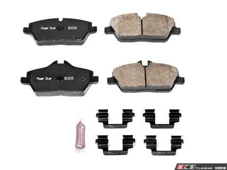 ES#3604617 - Z23-1308 - Z23 Evolution Sport Brake Pad Set - CARBON FIBER INFUSED CERAMIC BRAKE PADS - Power Stop - MINI