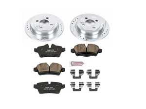 ES#3157565 - K6281 - Z23 Evolution Sport Performance Rear Brake Service Kit (259x10) - Proven performance with minimal dust - Power Stop - MINI