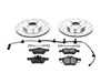ES#3990437 - K7977 - Z23 Evolution Brake Kit - Front Pair 11.10" (282x22) - Proven performance with minimal dust - Power Stop - MINI
