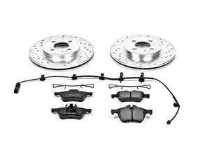 ES#3990437 - K7977 - Z23 Evolution Brake Kit - Front Pair 11.10" (282x22) - Proven performance with minimal dust - Power Stop - MINI