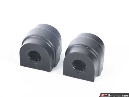 ES#2650999 - PFR5-4609-18Bx2 - E60 M5 Race Polyurethane Rear Sway Bar Bushing Set - Stiffer bushings allow sway bars to work at their fullest potential - 18mm - Powerflex Black Series - BMW