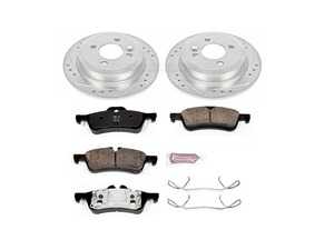 ES#3157345 - K5726 - Z23 Evolution Sport Performance Rear Brake Service Kit (259x10) - Proven performance with minimal dust - Power Stop - MINI