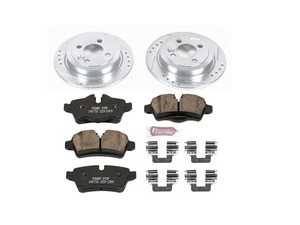 ES#3157584 - K6331 - Z23 Evolution Sport Performance Rear Brake Service Kit (259x10) - Proven performance with minimal dust - Power Stop - MINI