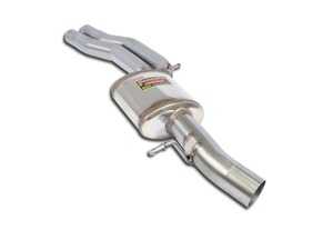 ES#3612072 - 777703 - Center Exhaust Section - Resonated  - Stainless exhaust mid-section with resonator - To be used with Supersprint 777753 and 777712 or 777732 - Supersprint - Audi
