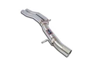 ES#3612073 - 777713 - Center Exhaust Section - Non-Resonated  - Stainless exhaust mid-section without resonator - To be used with Supersprint  777753 and 777712 or 777732 - Supersprint - Audi