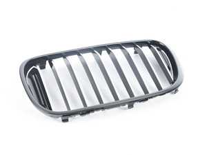 ES#3145009 - 51712412395 - Gloss Black ///M Performance Kidney Grille - Left - Add aggressive high-performance looks to your BMW - Genuine BMW M Performance - BMW