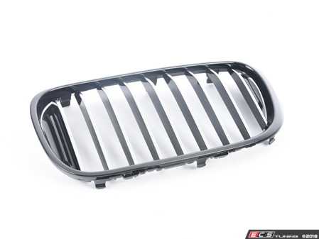 ES#3145009 - 51712412395 - Gloss Black ///M Performance Kidney Grille - Left - Add aggressive high-performance looks to your BMW - Genuine BMW M Performance - BMW