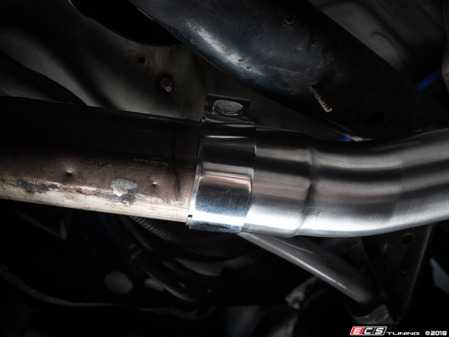 ECS - 024384ECS01 - MK5/MK6 GTI Resonator Delete Pipe Kit