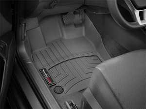 ES#3570198 - 4413171 - Front FloorLiner DigitalFit - Black - Laser measured for perfect fitment and ultimate protection against moisture and debris - WeatherTech - Volkswagen