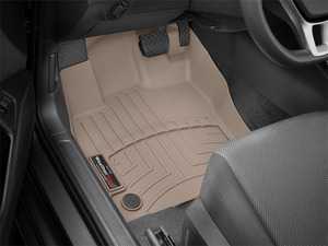 ES#3570199 - 4513171 - Front FloorLiner DigitalFit - Tan - Laser measured for perfect fitment and ultimate protection against moisture and debris - WeatherTech - Volkswagen