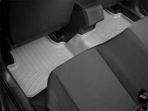 ES#3612138 - 4613172 - Rear FloorLiner DigitalFit - Grey - Laser measured for perfect fitment and ultimate protection against moisture and debris - WeatherTech - Volkswagen