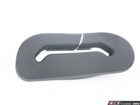 ES#151432 - 52207918706 - Seat Belt Outlet Cover - Right - Black - Genuine BMW - BMW