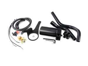 ES#3570204 - 022515tms04 -     Turner N55 Baffled Oil Catch Can System - A 4 chamber, baffled oil catch can with valved drain system - complete with an application-specific mounting hardware and silicone hoses - Turner Motorsport - BMW