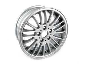 ES#64682 - 36113401198 - 17" V-Spoke Style 110 Wheel - Priced Each - (NO LONGER AVAILABLE) - 17x7 ET39 72.6CB - Genuine BMW - 