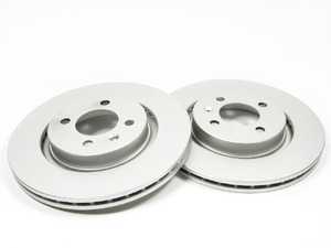 ES#11754 - 40454114kt - Front Brake Rotors - Pair (280x22) - Featuring a protective Meyle Platinum coating. - Meyle - Volkswagen
