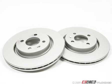 ES#11754 - 40454114kt - Front Brake Rotors - Pair (280x22) - Featuring a protective Meyle Platinum coating. - Meyle - Volkswagen