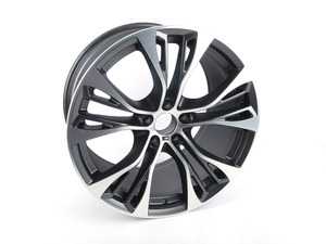 ES#2728552 - 36116859424 - 21" Double M-Spoke Style 599M Wheels - Priced Each - 21x11.5 ET38 72.6CB - Genuine BMW - BMW
