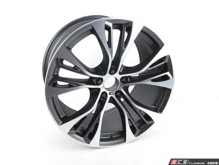 ES#2728552 - 36116859424 - 21" Double M-Spoke Style 599M Wheels - Priced Each - 21x11.5 ET38 72.6CB - Genuine BMW - BMW