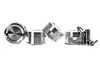 ES#3612517 - 284779 - JE Performance Forged Piston Set  - Includes rings, wrist pins, and pin locks - 82.5mm bore +.5mm overbore, 10.38:1 CR, 92.8mm stroke (stock) - JE Piston - Audi Volkswagen