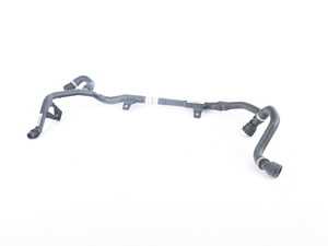 ES#38444 - 17127548225 - Coolant Line Assembly - Runs from the thermostat to the heater return pipe. - Genuine BMW - BMW