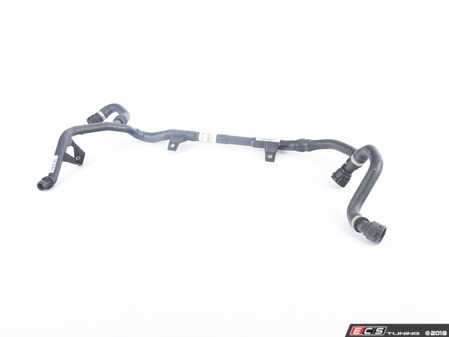 ES#38444 - 17127548225 - Coolant Line Assembly - Runs from the thermostat to the heater return pipe. - Genuine BMW - BMW