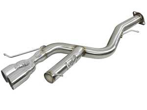 ES#2532561 - 49-36302-P - Axle Back Exhaust System - Mandrel-bent stainless steel with polished tips - AFE - BMW