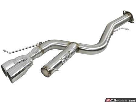 ES#2532561 - 49-36302-P - Axle Back Exhaust System - Mandrel-bent stainless steel with polished tips - AFE - BMW