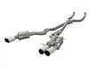 ES#2985590 - 49-36317-P - Cat Back Exhaust System - Mandrel-bent stainless steel with polished tips - AFE - BMW
