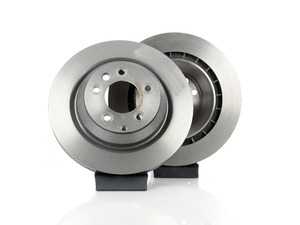 ES#2804234 - 95835240150KT2 - Rear Brake Rotors - Pair 14.09" (358mm) - Rear axle fitment - Both left and right - Brembo - Porsche