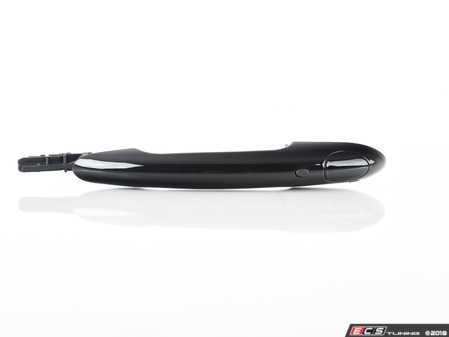 ES#3582671 - 51712457413 - Door Handle Piano Black Front - Left - Upgrade your stock chrome to piano black " black line " - Genuine MINI - MINI