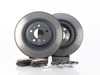 ES#2762578 - 4H0615601HKT6 - Rear Brake Service Kit - Featuring Genuine rotors and ECS DD23 ceramic brake pads. - Assembled By ECS - Audi