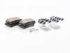 ES#2762578 - 4H0615601HKT6 - Rear Brake Service Kit - Featuring Genuine rotors and ECS DD23 ceramic brake pads. - Assembled By ECS - Audi