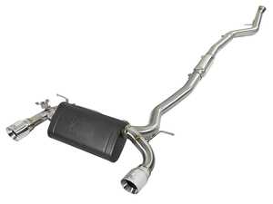 ES#3612865 - 49-36340-P - MACH Force-Xp 304 Stainless Steel Cat-Back Exhaust System w/Polished Tips - The aFe MACH Force-Xp cat-back exhaust system for the BMW N55 delivers uncompromising quality and performance - AFE - BMW