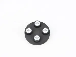 MINI Wings Logo Valve Stem Black Caps Set - Set Of 4