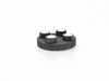 ES#2543389 - 36110429653 - MINI Wings Logo Valve Stem Black Caps Set - Set Of 4 - Get the MINI Wings and replace those black caps ; New Version updated logo - Genuine MINI - MINI