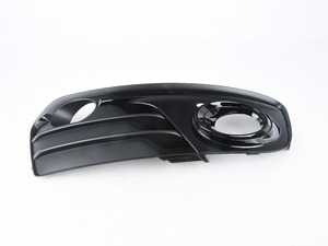ES#2696759 - 8R0807682TBMT - Fog Light Grille - Satin/Brilliant Black - Right - Restore the clean look of your exterior - Genuine Volkswagen Audi - Audi