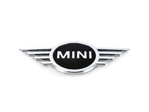ES#4215141 - 51149447807 - Hood Emblem Front - F60 Newer Design - Upgrade that faded or damaged chrome with new badge - Genuine MINI - MINI