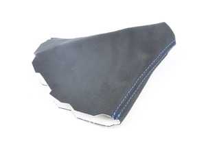 ES#3177994 - 5234-1J-203 - BFI Manual Alcantara Shift Boot - Blue Stitching - Compliment your BFI shift knob with a custom shift boot made from the finest materials available - Black Forest Industries - Volkswagen