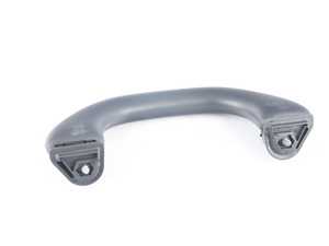 ES#3520532 - 6N0857607T71N - Front Grab Handle - Satin Black - Fits left or right side - Genuine Volkswagen Audi - Volkswagen