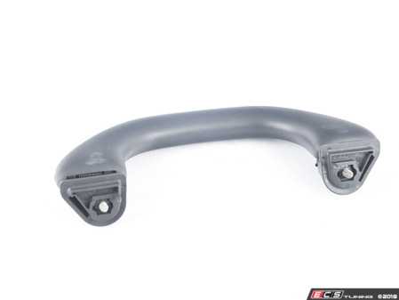 ES#3520532 - 6N0857607T71N - Front Grab Handle - Satin Black - Fits left or right side - Genuine Volkswagen Audi - Volkswagen