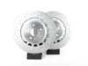 ES#3551441 - 8v0615301rKT - Front Brake Rotors - Pair (370x34) - Restore the stopping power in your vehicle - Genuine Volkswagen Audi - Audi