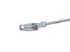 ES#2212243 - 5N0823531A - Hood Release Cable - Front Section - Connects latch to rear cable section - Genuine Volkswagen Audi - Volkswagen