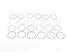 ES#3569780 - 314326 - JE Forged Piston Set - 82.5mm bore (oversized), 9.0:1 compression ratio, 86.4mm stroke - includes rings, wrist-pins, & circlips - JE Piston - Audi
