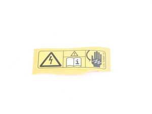 ES#3185728 - 12377626091 - WARNING STICKER FOR - Genuine MINI - 