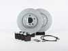 ES#3509610 - m235irrpsKT - Rear Brake Service Kit - Featuring Zimmermann rotors and ECS DD23 "Daily Driver" ceramic pads. - Assembled By ECS - BMW