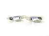 ES#3603817 - 63137253326KT - Clear Side Marker Set - Includes left and right side marker and chrome stealth bulbs - Assembled By ECS - BMW