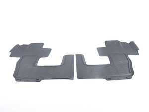 ES#3572152 - 4M0061510041 - All-Weather Floor Mats - Third Row  - Designed to protect vehicle carpet from snow, sand, mud, rain and slush - Genuine Volkswagen Audi - Audi