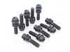 ES#5424606 - LS29 - Rennline Wheel Spacer Kit - Includes one pair of wheel spacers with extended lug bolts - Rennline - Porsche