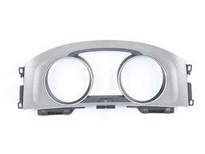 ES#2742375 - 5GM857189DMC - Instrument Cluster Trim - Satin black/New brushed - Decorative surround for the gauges - Genuine Volkswagen Audi - Volkswagen